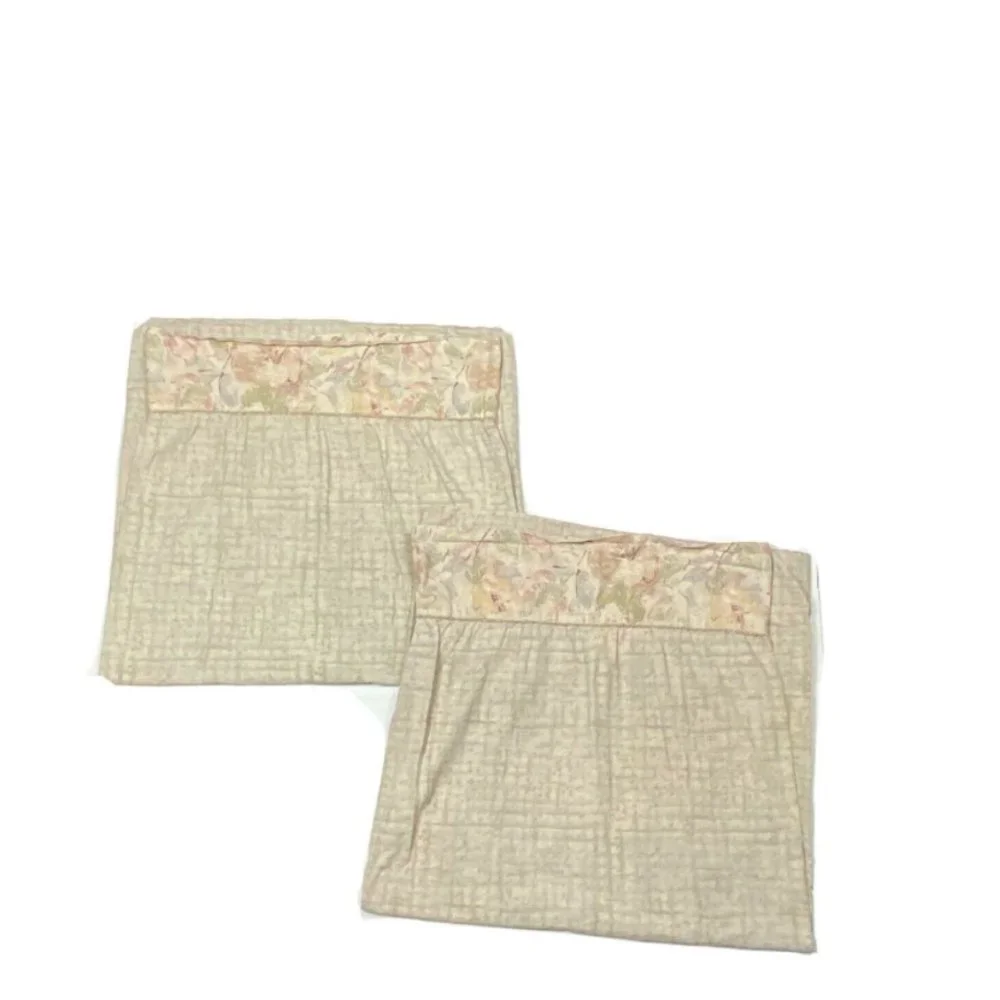 Croscill Pair Pillowcases Vintage Discontinued 2